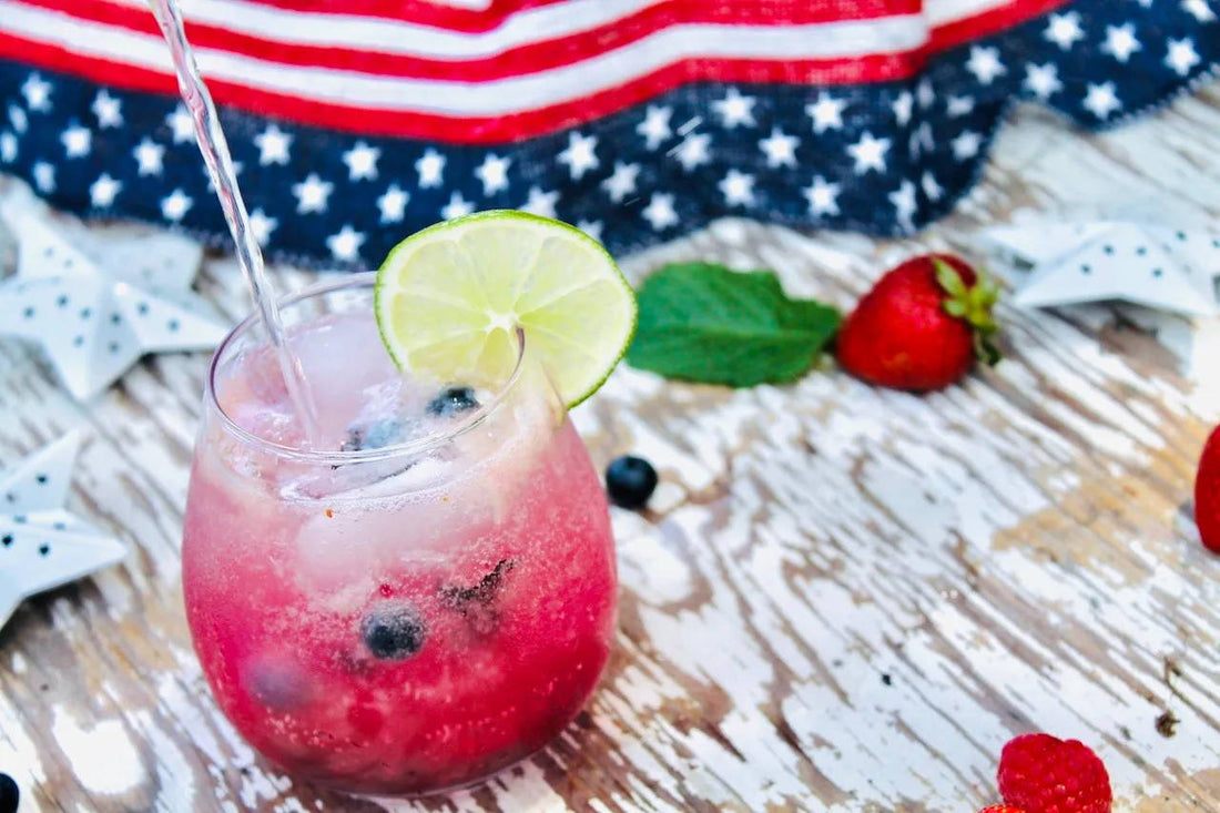 Triple Berry Fizz Summer Mocktail