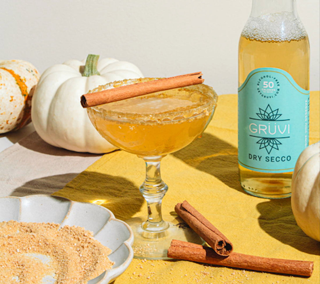 Pumpkin Secco Fizz Mocktail Recipe