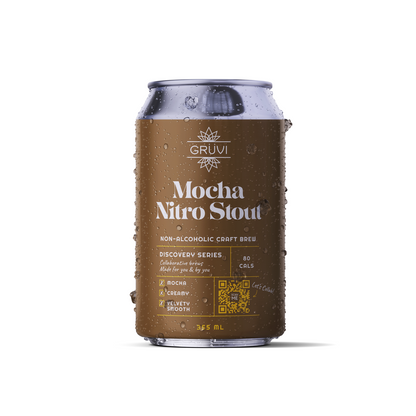 Non-Alcoholic Mocha Nitro Stout - 24 Pack